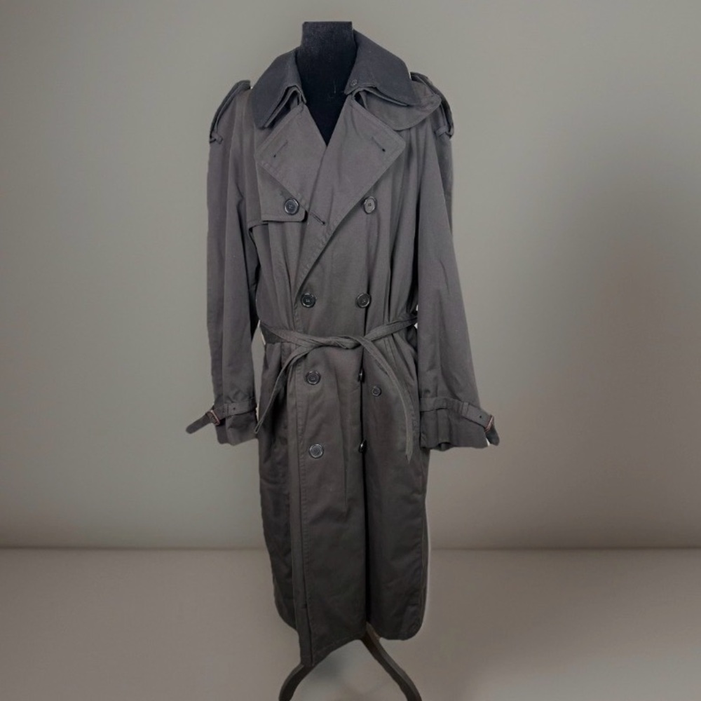 Sterling & Hunt Trench Coat Removable Lining 42R